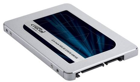 "Crucial MX500 - 250 GB SSD - intern - 2.5\" (6.4 cm)"