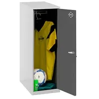 Simonrack Spind SIMONLOCKER DISM SINGLE anthrazit, grau 8425437108587, 1