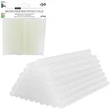 Cléopâtre Klebestift transparent 50 Stück
