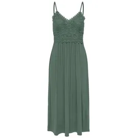 Only Midikleid Spitze Grün S