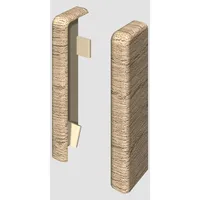 EGGER Endstück 6 cm Eiche Mittelbraun 2 Stück