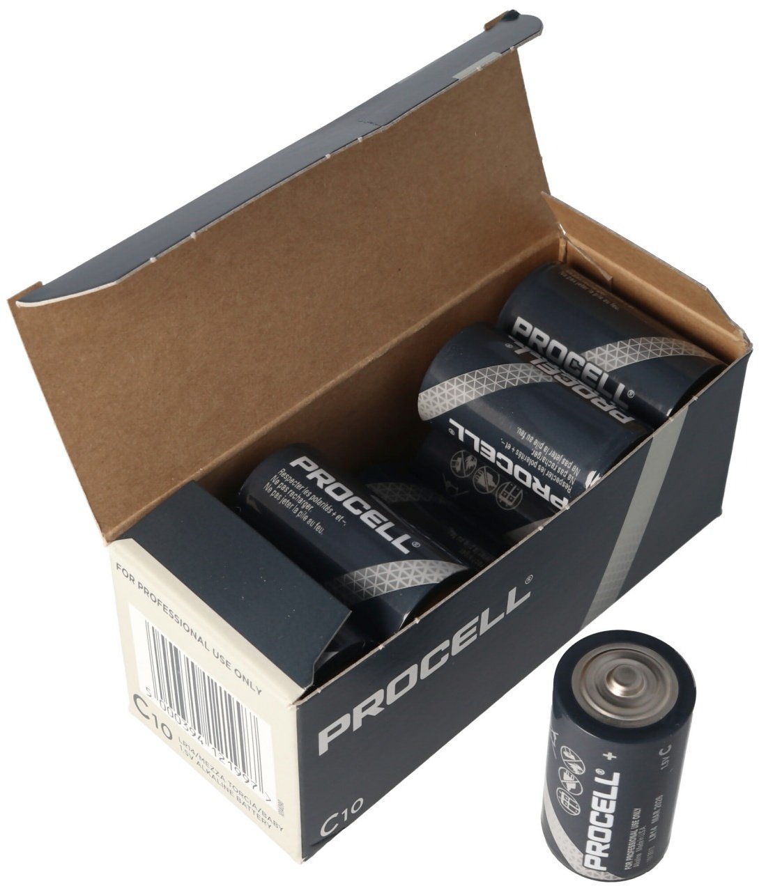 Duracell Procell MN1400 Baby LR14 Batterie 10er Karton