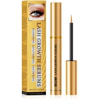 Wimpernserum,Lash Serum,Eyelash growth Serum für besseres Wachstum von Wimpern & Brauen,Verdoppeln die Dichte für längere dickere schöne Wimpern (Gelb)