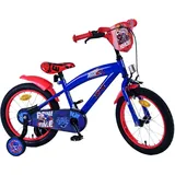 Volare Kinderfahrrad Sonic Prime Fahrrad Jungen 16 Zoll Kinderrad in Blau Rot - Bunt