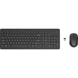 HP 150 Maus und Tastatur Tastatur- und Maus-Set schwarz