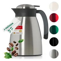 Blumtal Thermoskanne silber 1 l