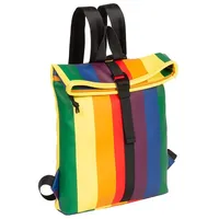 New Rebels ® Rainbow Rolltop Rucksack Mini 27X8X33Cm -
