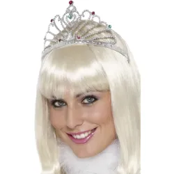 Silbernes Fächer Diadem - OS