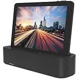 Touch-Tablet ARCHOS A101 OXYGENE ULTRA 4G FHD 10,1 RAM 4 GB 64 GB Schwarz + Bluetooth-Station 360°-Sound und Aufladen