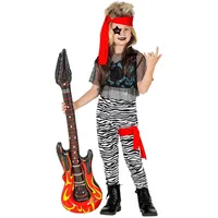 W WIDMANN MILANO Party Fashion - Rockstar Kostüm Kinder