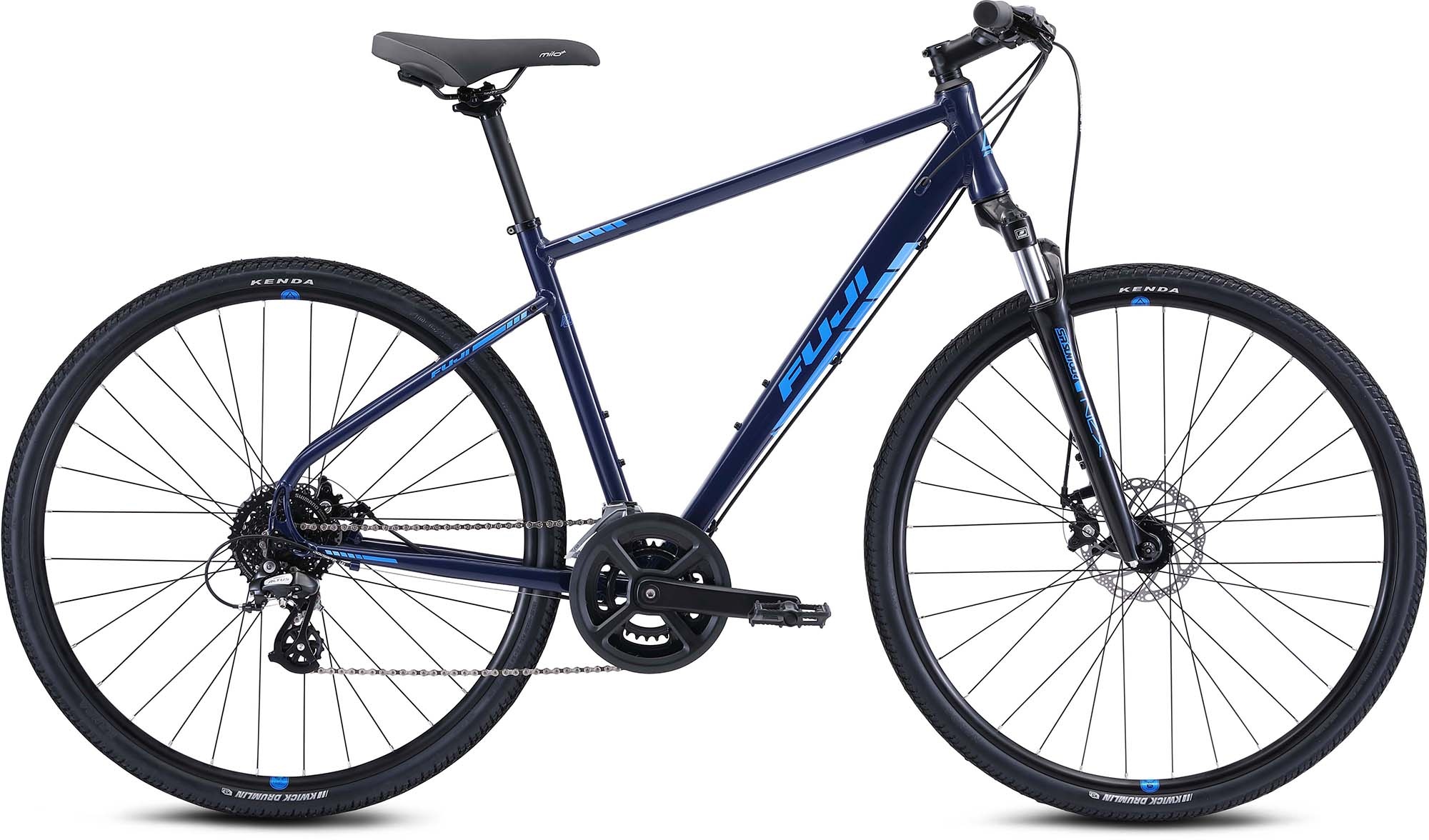 FUJI Bikes Fitnessbike »Traverse 1.5«, 16 Gang, Shimano, Altus Schaltwerk, Kettenschaltung FUJI Bikes blau 43 cm