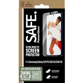 Panzer Glass SAFE. by PanzerGlass Displayschutz Ultra-Wide-Fit für Samsung Galaxy A56 5G / S24 FE / A36 5G