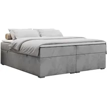MKS Boxbett, BESS 120/200 Hellgrau Velvet - H3