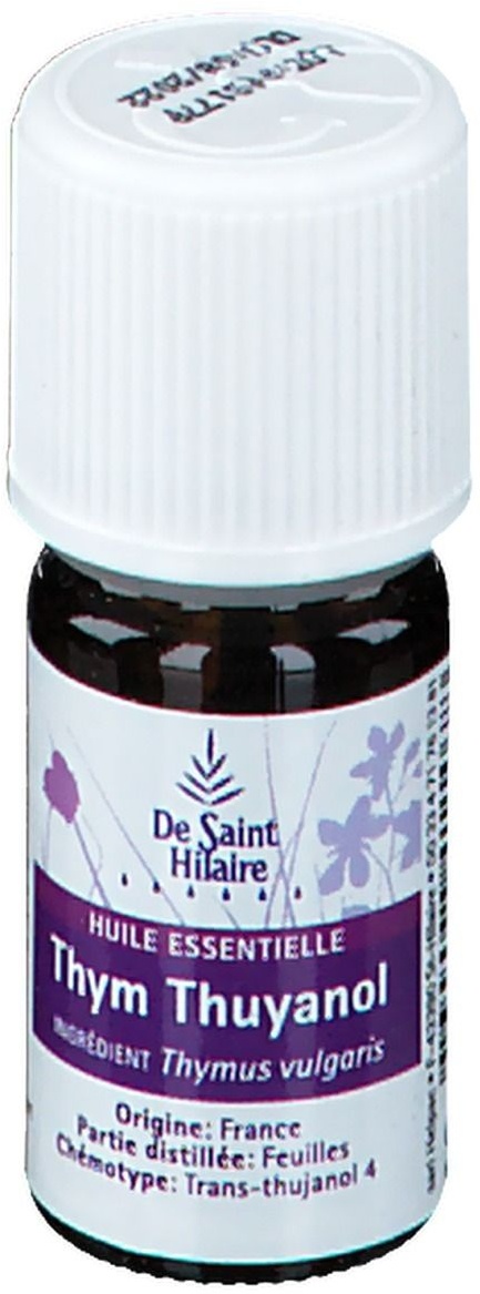 Distillerie Saint-Hilaire Thym thuyanol Huile essentielle Bio 5 ml huile