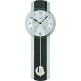 Selva SELVA Funk-Pendelwanduhr Carbon-Optik Taching - Silber