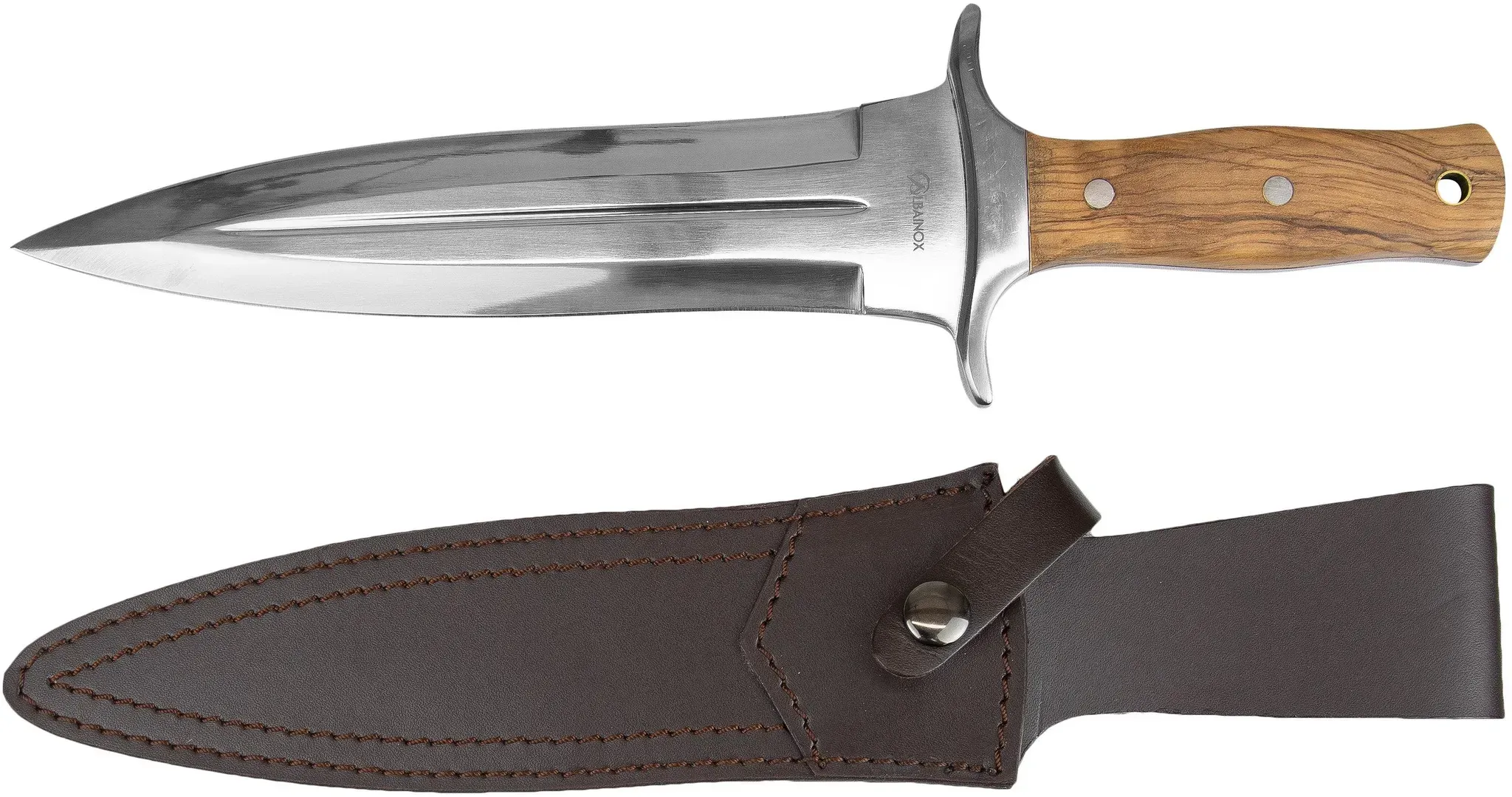 Guerreroknives Saufänger Olivenholz