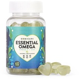 Gomicare - Omega 3 Gummies - Vitamin D, Vitamin E, Dha Aus Algen Und Cholin - 60 Gummies - Zuckerfrei - Vegan - Gluten Und Laktosefrei