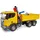 Bruder 03551 - Scania Super 560R Baustellen-LKW mit Kran und 2 Paletten mehrfarbig 1:16