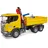 Bruder 03551 - Scania Super 560R Baustellen-LKW mit Kran und 2 Paletten mehrfarbig 1:16