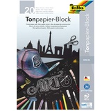 Folia Zeichenblock schwarz 20 Blatt DIN A4