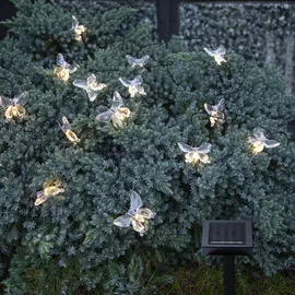 MARELIDA LED Lichterkette Kunststoff L: 2,8m 15-flammig transparent