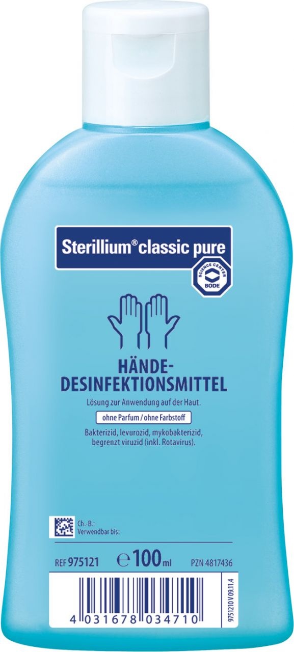 Sterillium classic pure Händedesinfektionsmittel