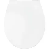 CORNAT WC-Sitz Aneto 2.0, weiß, Absenkautomatik, Edelstahlscharnier, Kunststoff