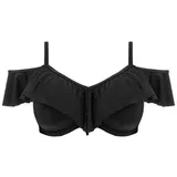 Elomi Bandeau-Bikini Damen Schwarz L Cup I/J
