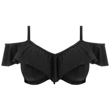 Elomi Bandeau-Bikini Damen Schwarz L Cup I/J