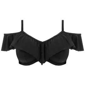 Elomi Bandeau-Bikini Damen Schwarz L Cup I/J