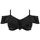 Elomi Bandeau-Bikini Damen Schwarz L Cup I/J