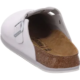 Birkenstock Boston Super Grip Naturleder weiß 47
