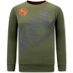 Local Fanatic  Sweatshirt UFC  in Grün, EU XXL