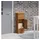 vidaXL Paketdrop-Box Rostig 44,5 x 29 x 110,5 cm Wetterfeststahl