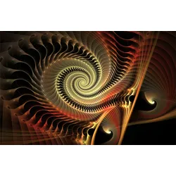 Fototapete PAPERMOON "ABSTRAKT DESIGN-MUSTER STRUKTUR", bunt, B:2,50m L:1,86m, Vlies, Tapeten