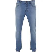 URBAN CLASSICS Slim Tapered Jeans - Blau - 28