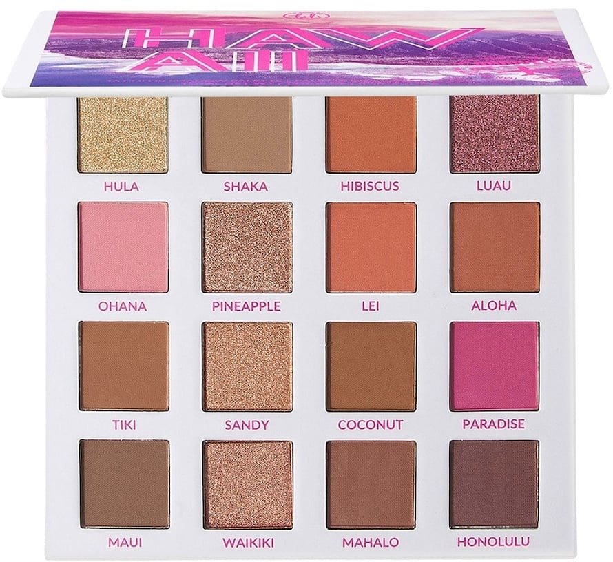 bh Cosmetics Hangin' in Hawaii - 16 Color Shadow Palette Lidschatten 16 g MULTICOLOURED 