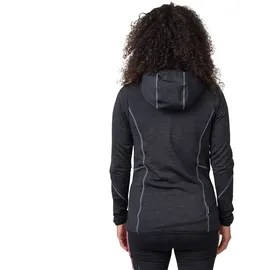 Hannah Dagnys Hoody Fleece Mit Durchgehendem Reißverschluss - Anthracite Mel - 40