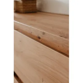 furn.design Couchtisch, Eiche Artisan, Schwarz, Holzwerkstoff, Nachbildung,Eiche, Rechteckig,Rechteckig, eckig, 100x43x60 cm, Wohnzimmer, Wohnzimmertische, Couchtische