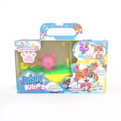 Washy Friends: Katzenspielset mit Badewanne - Flauschig