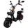 Rolektro Rolektro, E-Chopper 45, schwarz 45 km/h, 2 x 60V-25,6Ah Lithium-Akku, 3000 Watt", - Schwarz