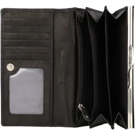 GREENBURRY Basic Geldbörse Damen RFID schwarz