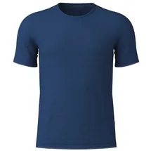 Löffler T-Shirt Merino-Tencel blau 50