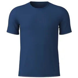 Löffler T-Shirt Merino-Tencel blau 50