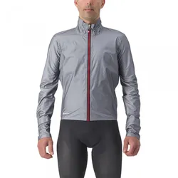 Castelli Tempesta Lite Jacket Leichte, atmungsaktive Regenjacke - gray - 008 - XXL