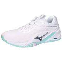 Mizuno Damen Hallenschuhe Wave Stealth Neo 2 42.5 Weiss