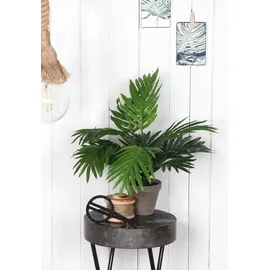 Mica decorations Mica Kunstpflanze Areca Palme Grün Topf 45 x 60 cm