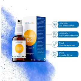mediakos Vitamin D3 4000 I.E. Mediakos Vital Spray