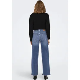 Only ONLMADISON BLUSH HW Wide DNM CRO372 NOOS Blue/Medium Blue Denim L(40)/32