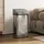 Homcom Sensor-Mülleimer 33 l Silber